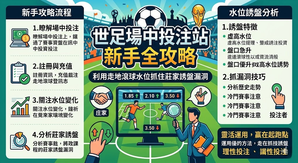 如何利用走地滾球水位抓住莊家誘盤漏洞