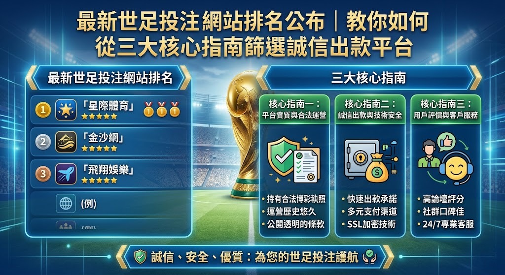 教你如何從三大核心指南篩選誠信出款平台