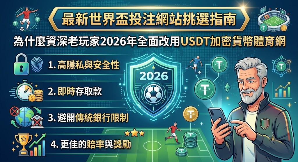 最新世界盃投注網站挑選指南