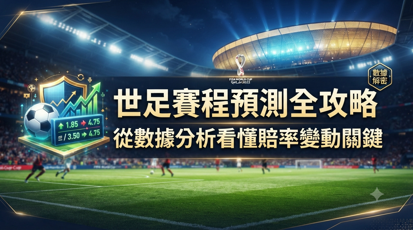 世足賽程預測全攻略：從數據分析看懂賠率變動關鍵